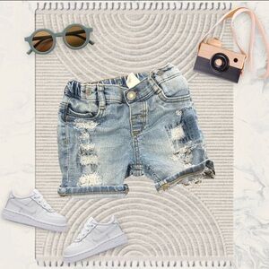 Distressed shorties. Second hand